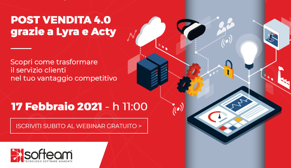 POST VENDITA 4.0 grazie a Lyra e Acty
